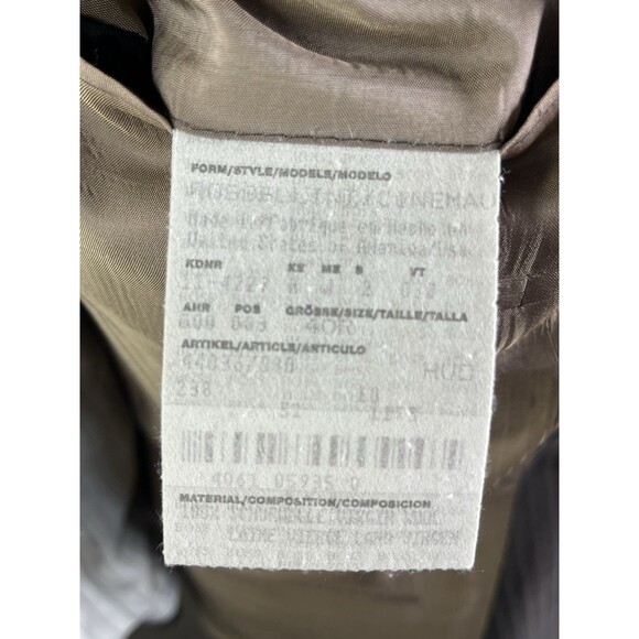 Hugo Boss Guabello Super 130s Men 2pc Suit 40S 32x30 Pinstripe Rossellini Cinema - Picture 13 of 16